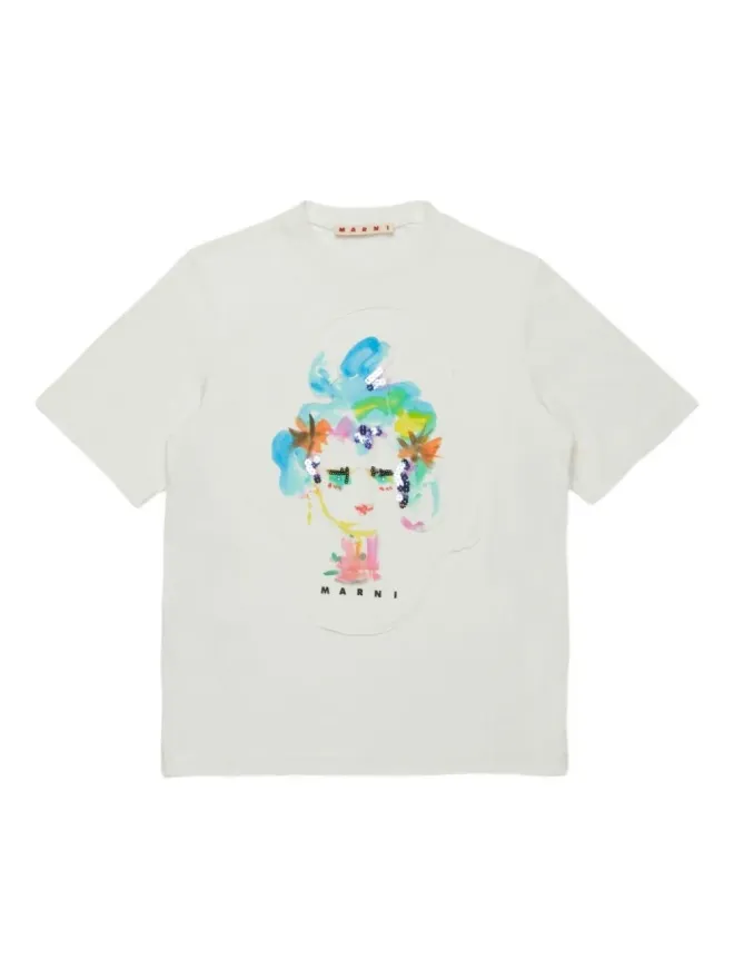 Marni Kids Marni Kids クルーネックTシャツの商品画像
