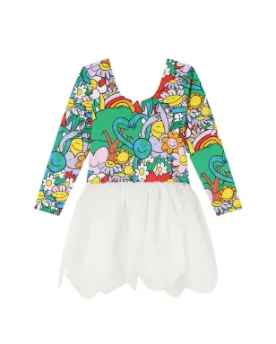 Stella McCartney Kids Earth Friendsプリントのワンピース - サムネイル1