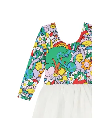 Stella McCartney Kids Earth Friendsプリントのワンピース - サムネイル2