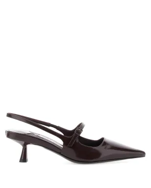 Jimmy Choo ジミー チュウ Didi スリングバック ポインドトゥ パンプス - ブラウン - サムネイル1