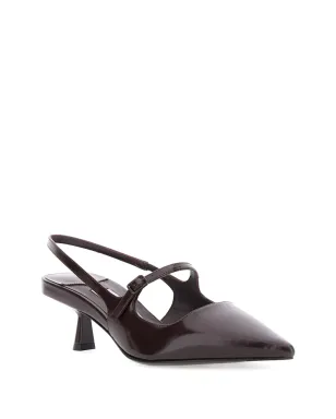 Jimmy Choo ジミー チュウ Didi スリングバック ポインドトゥ パンプス - ブラウン - サムネイル2
