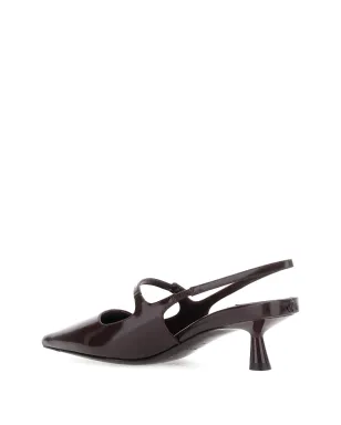 Jimmy Choo ジミー チュウ Didi スリングバック ポインドトゥ パンプス - ブラウン - サムネイル4