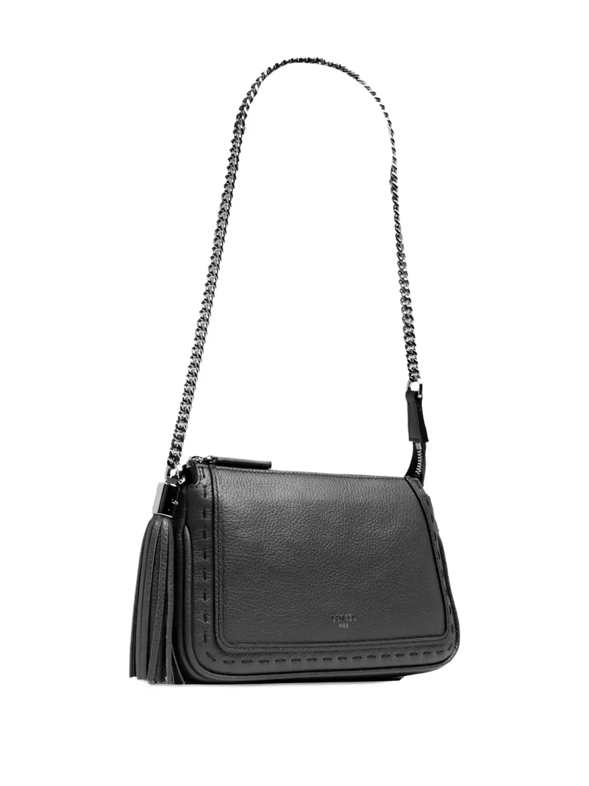 Lancel Premier Flirt タッセルチェーンストラップ ショルダーバッグ - 画像4