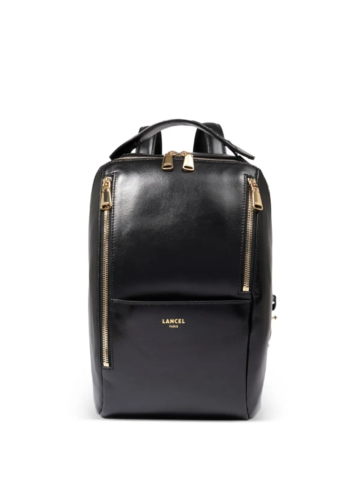 Lancel Origami ダブルジップ レザー バックパック - 画像1