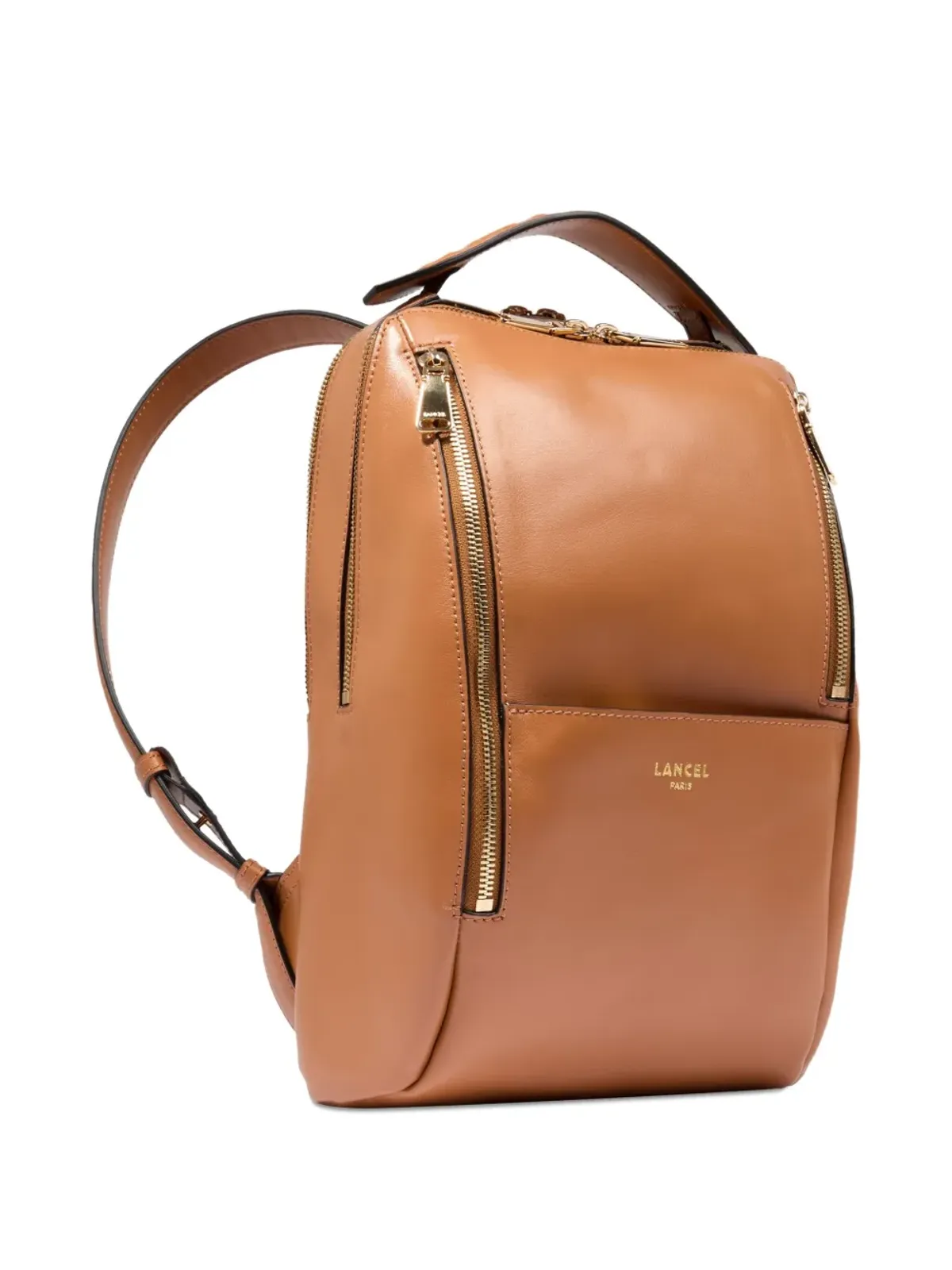 Lancel Origamiレザー ジップファスナー付きバックパック - 画像2