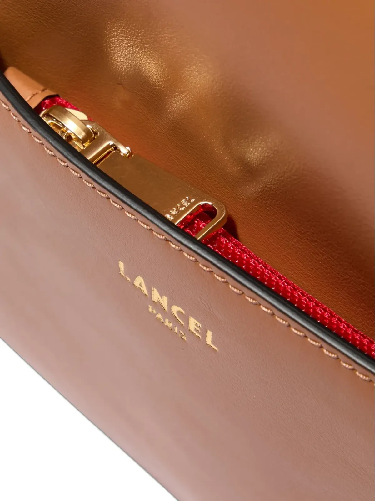 Lancel Origamiレザー ジップファスナー付きバックパック - 画像4