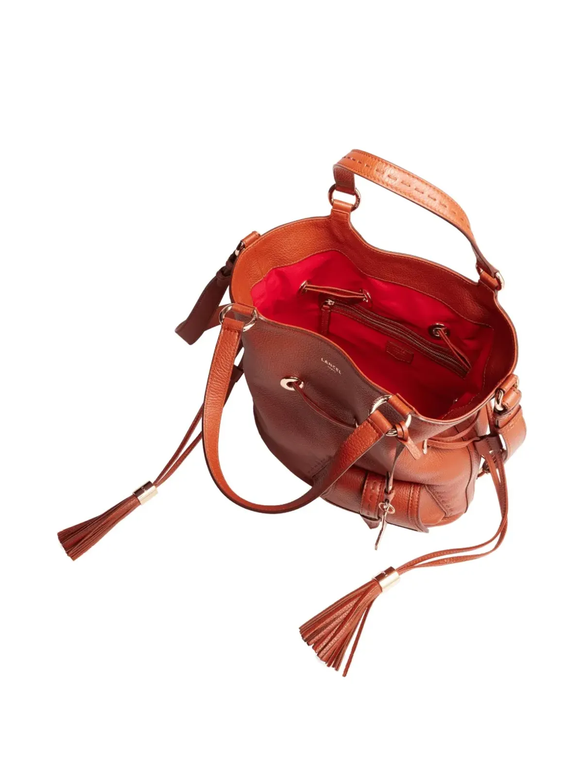Lancel Premier Flirt ドローストリングショルダーバッグ - 画像5