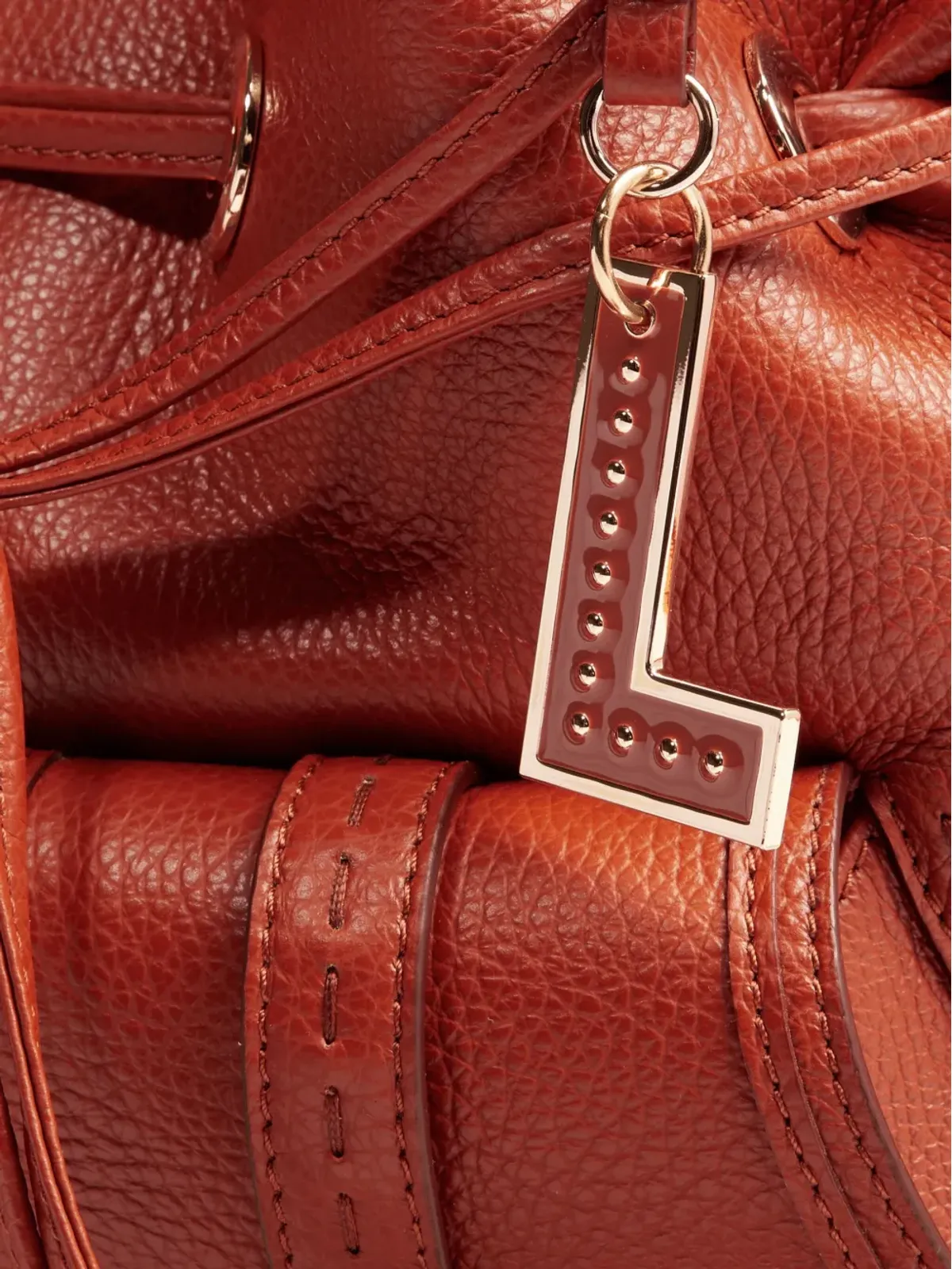 Lancel Premier Flirt ドローストリングショルダーバッグ - 画像4
