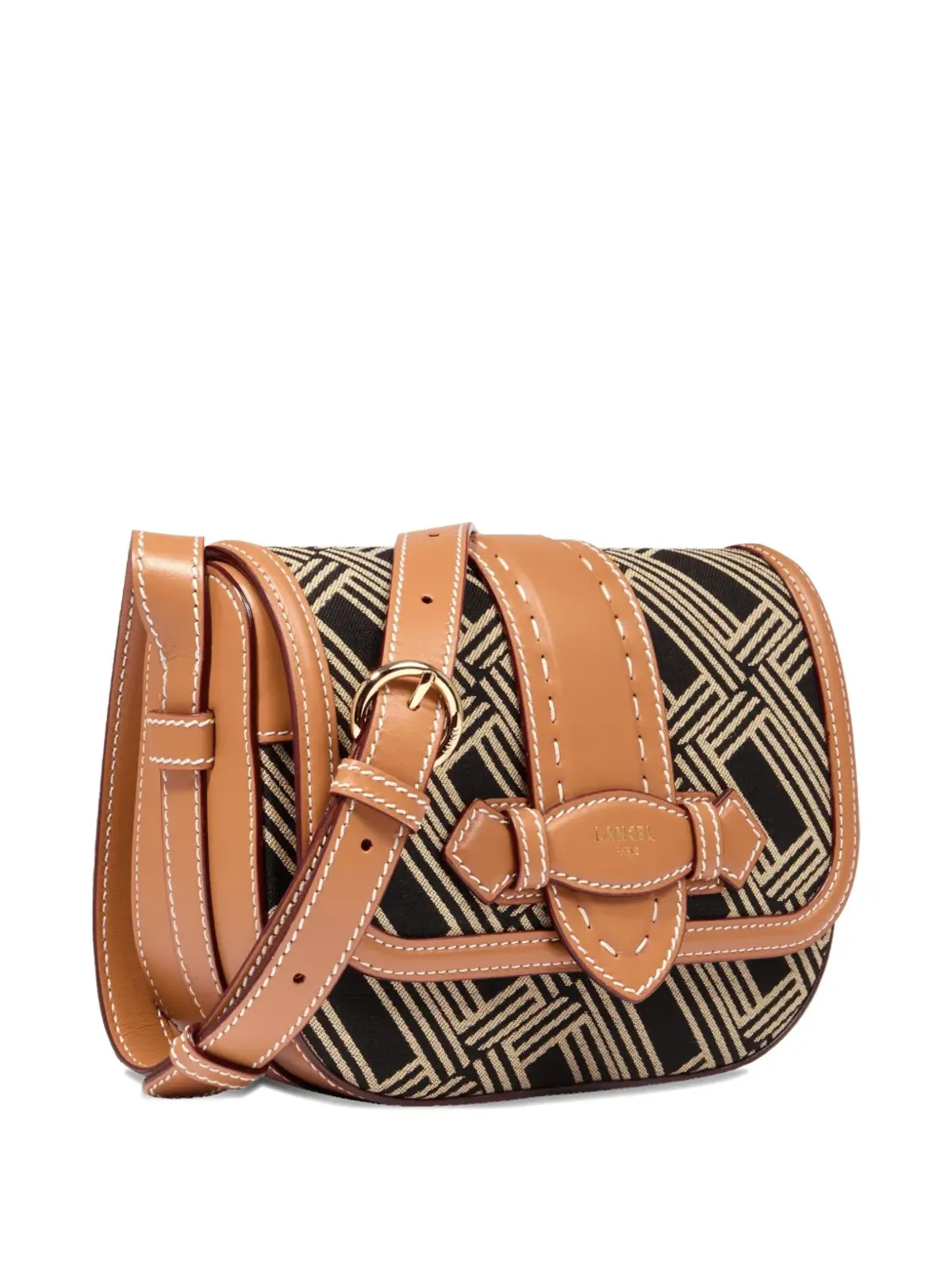 Lancel シエナ ジオメトリックパターン クロスボディバッグ - 画像3
