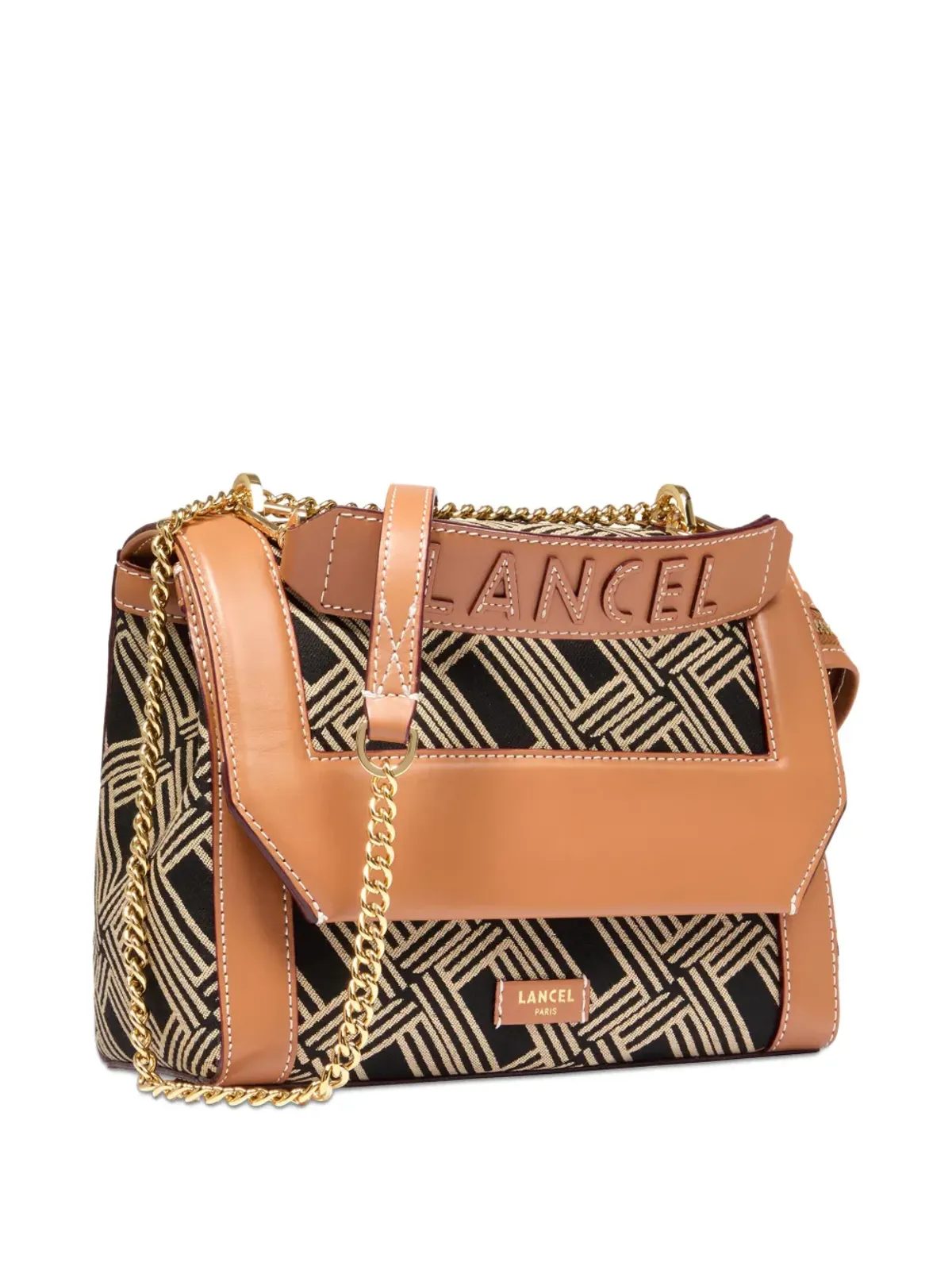 Lancel Ninon geometric-pattern crossbody bag - 画像3