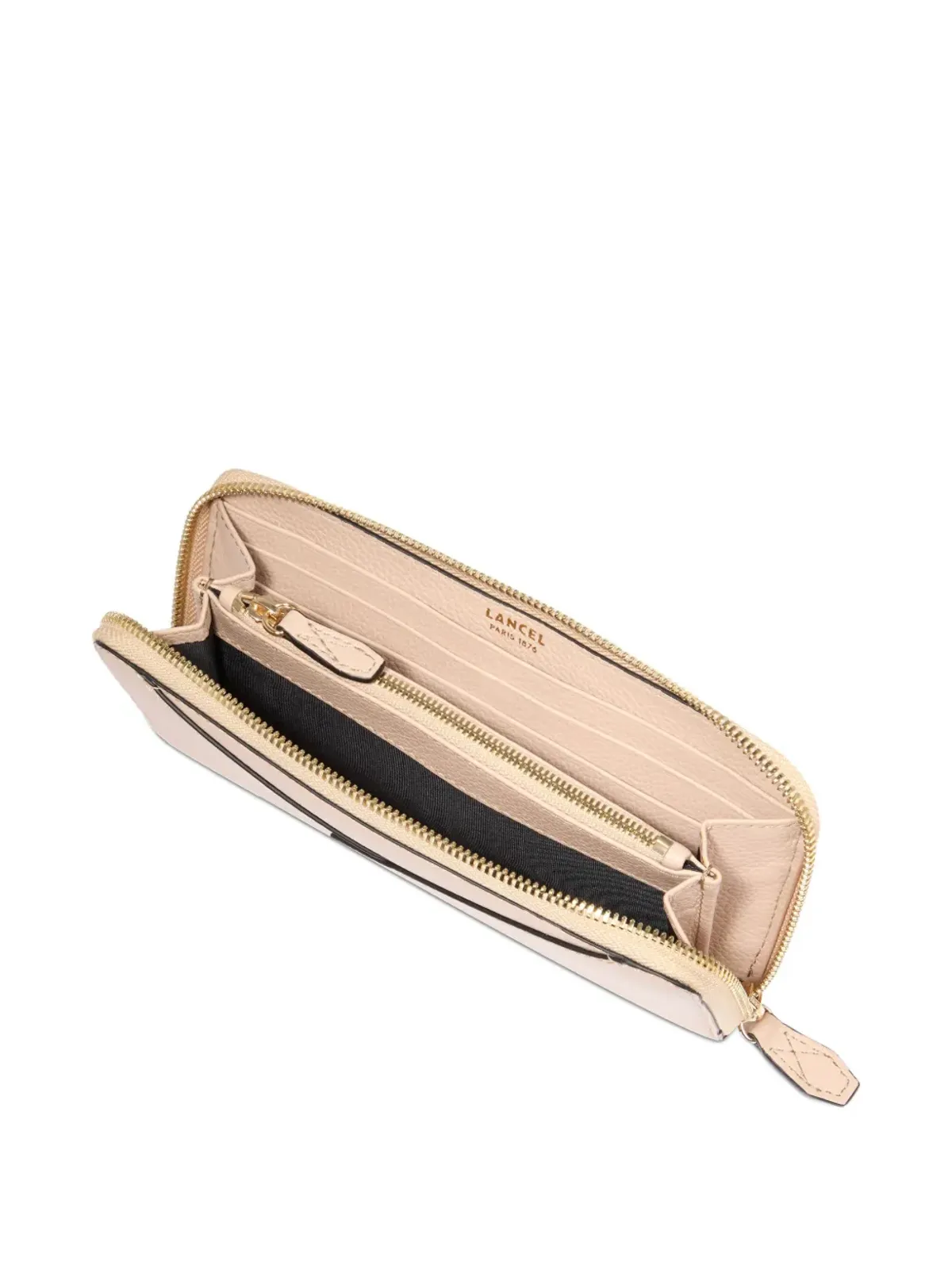 Lancel エンヴォルプ レザー ジップアラウンド ウォレット - 画像4
