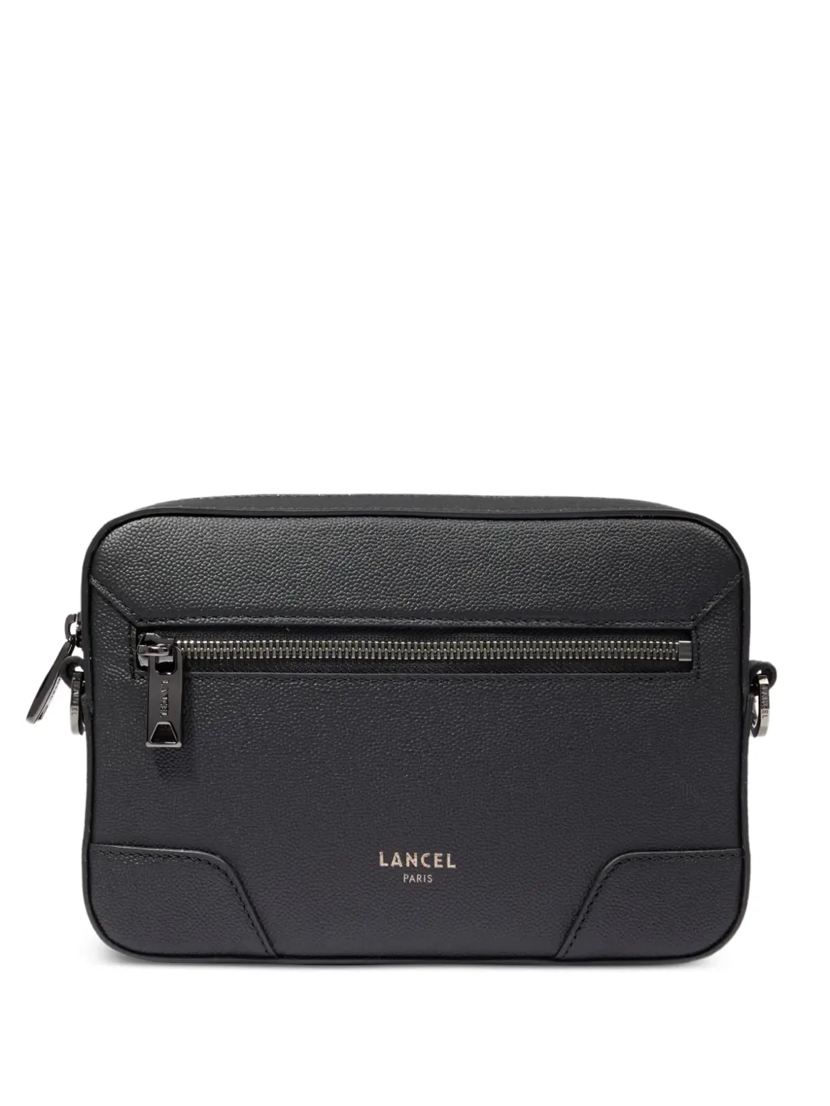 Lancel ジップファスナー付きレザーメッセンジャーバッグ - 画像1