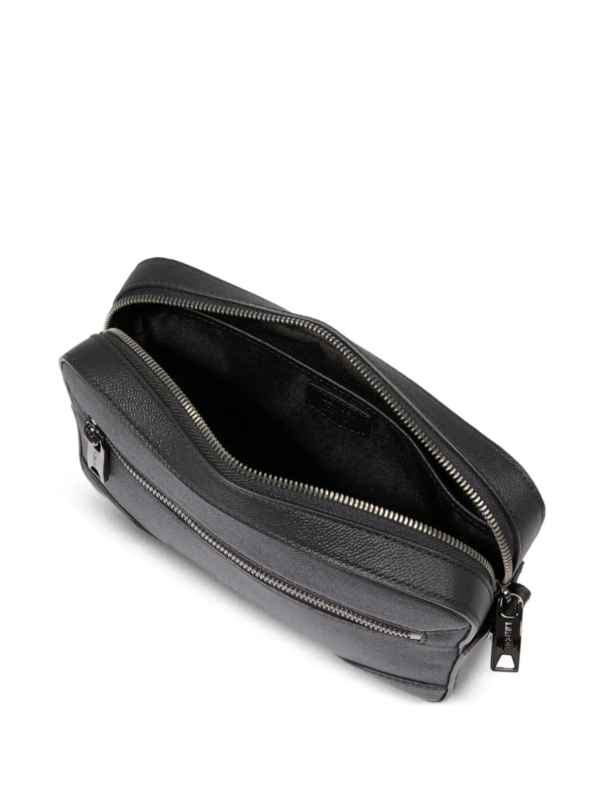 Lancel ジップファスナー付きレザーメッセンジャーバッグ - 画像4