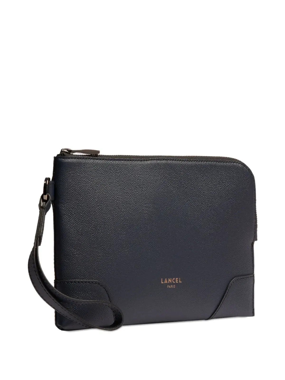 Lancel ジップファスナー付きレザークラッチ - 画像3