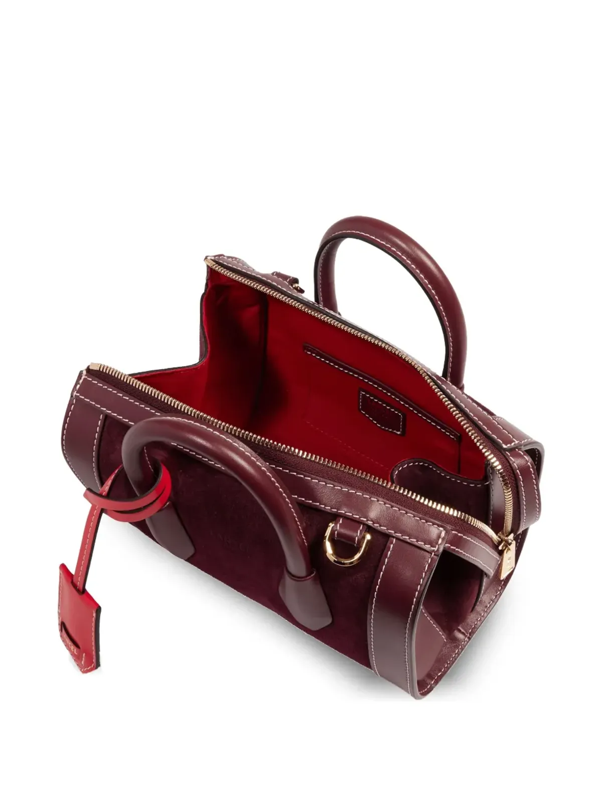 Lancel ミニ BCBG スエード ハンドバッグ - 画像2