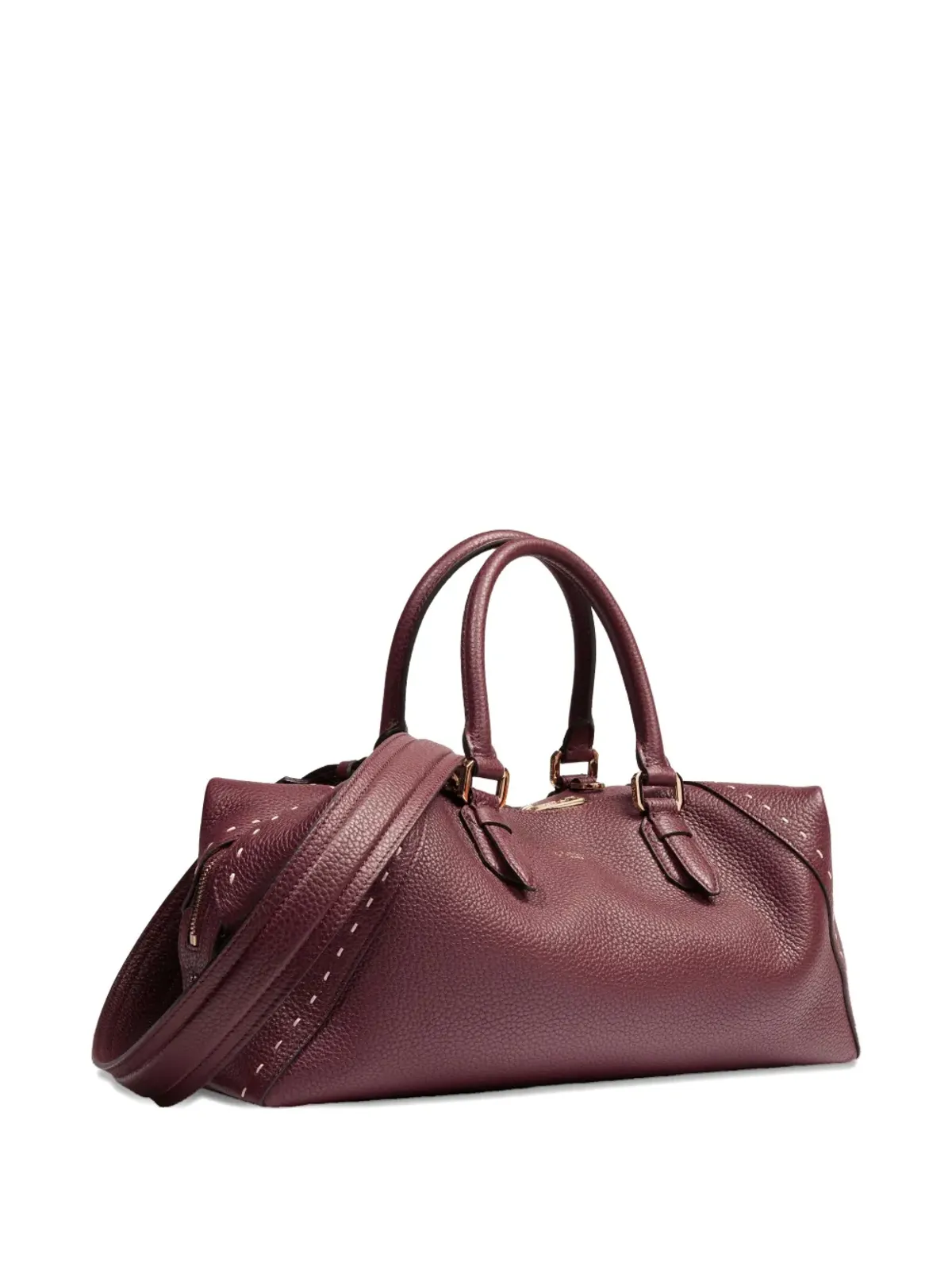 Lancel ボストン レザー トートバッグ - 画像3
