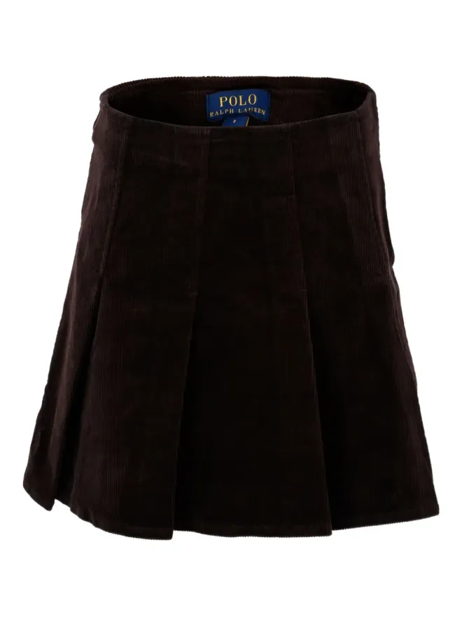 POLO RALPH LAUREN KIDS POLO RALPH LAUREN KIDS プリーツコーデュロイスカートの商品画像