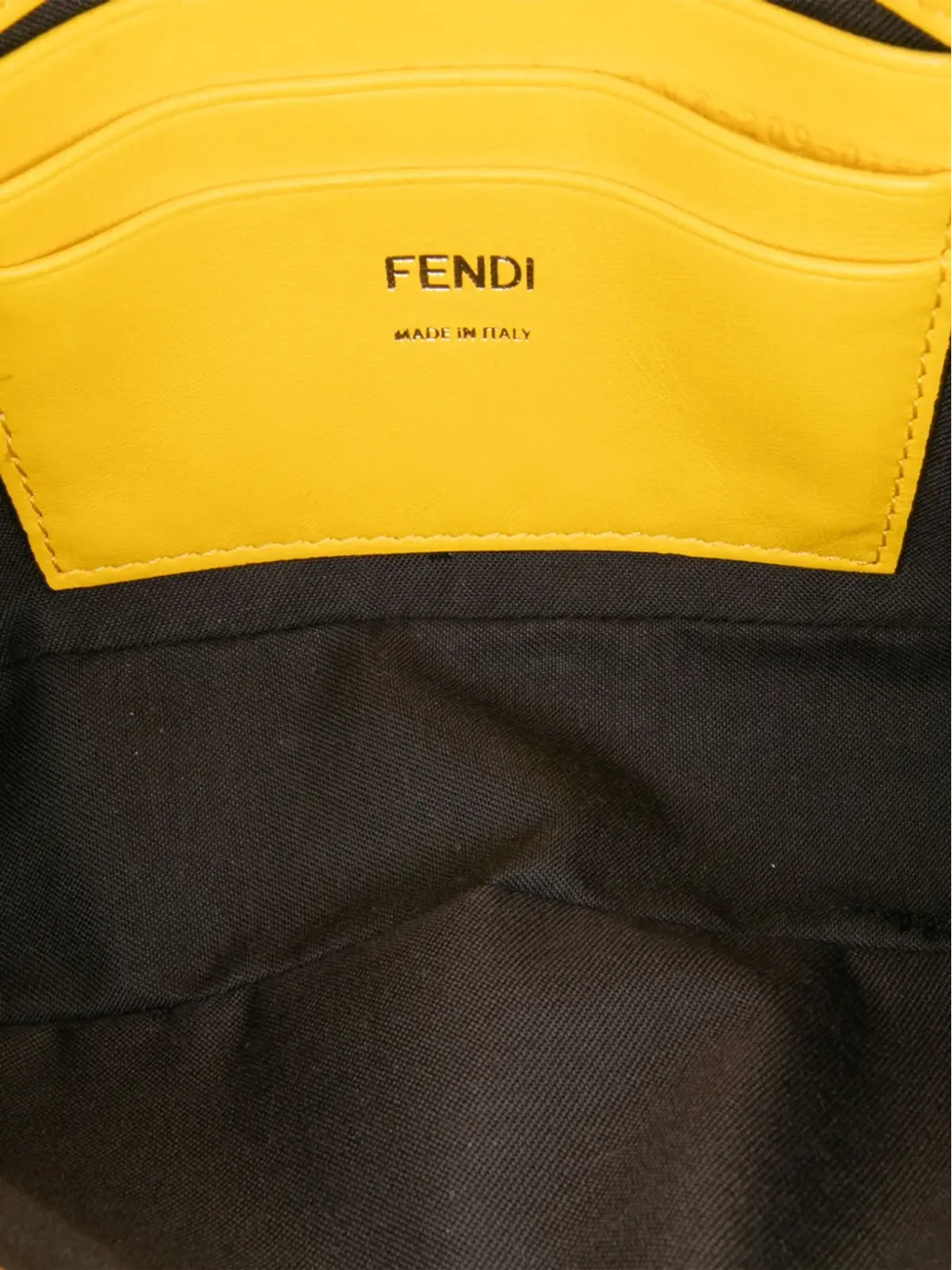 Fendi Pre-Owned バイカラー ナパレザー アポロ チェーン バゲットショルダーバッグ - ホワイト - 画像5
