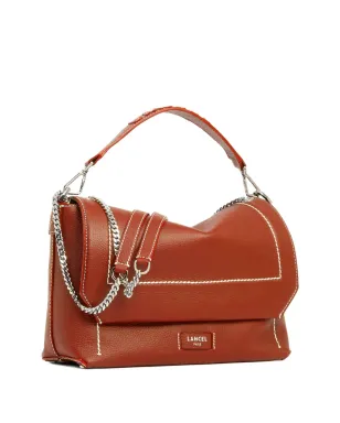 Lancel Ninon flap chain bag - Brown - サムネイル4