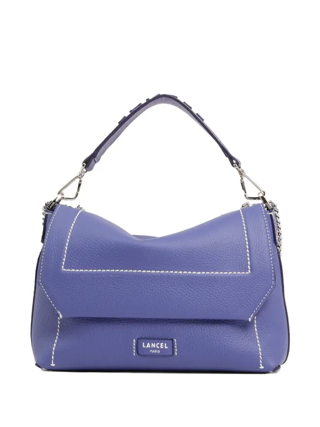 Lancel Lancel ニノン フラップディテール レザー サッチェル - ブルーの商品画像