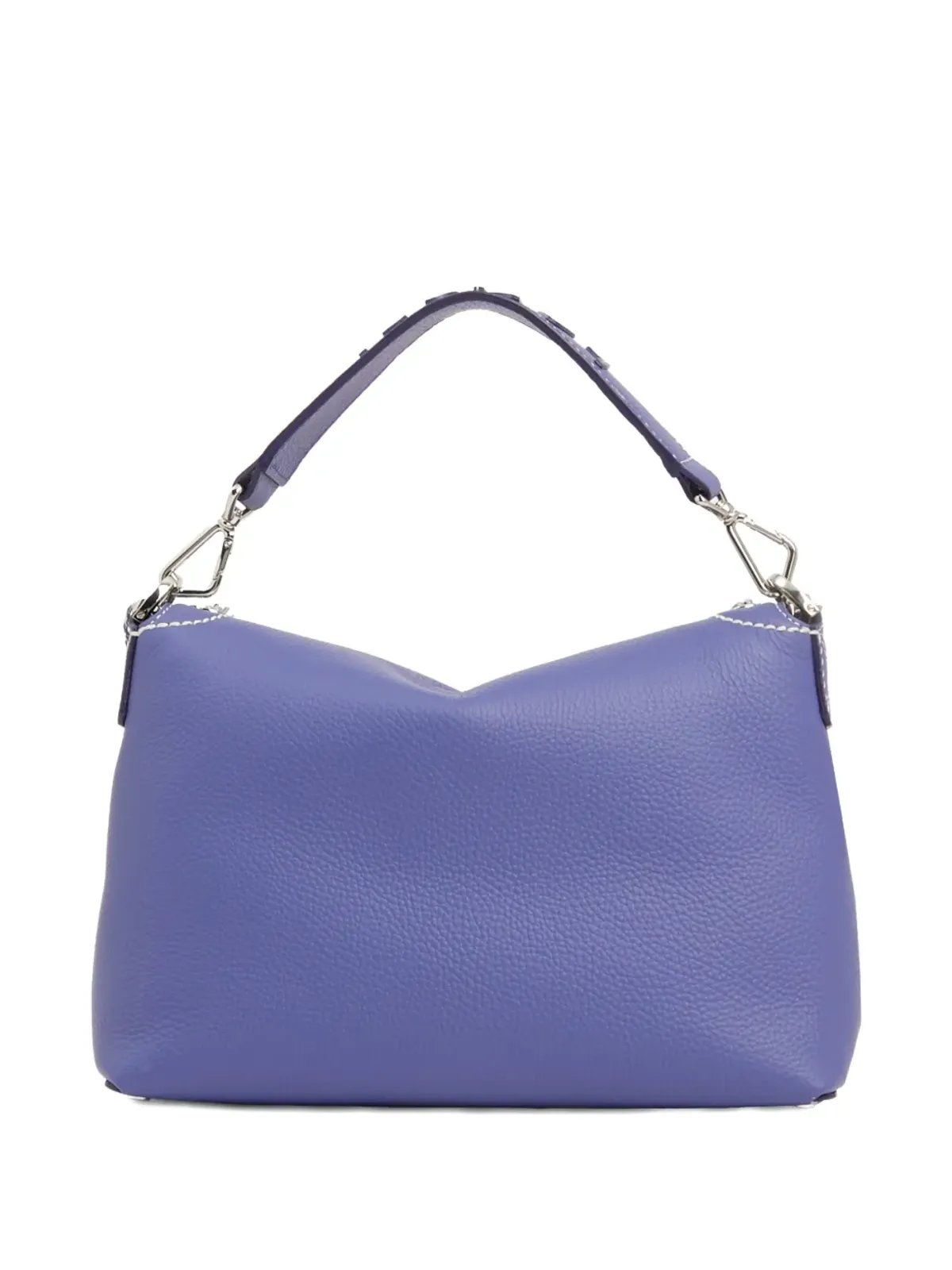 Lancel ニノン フラップディテール レザー サッチェル - ブルー - 画像2