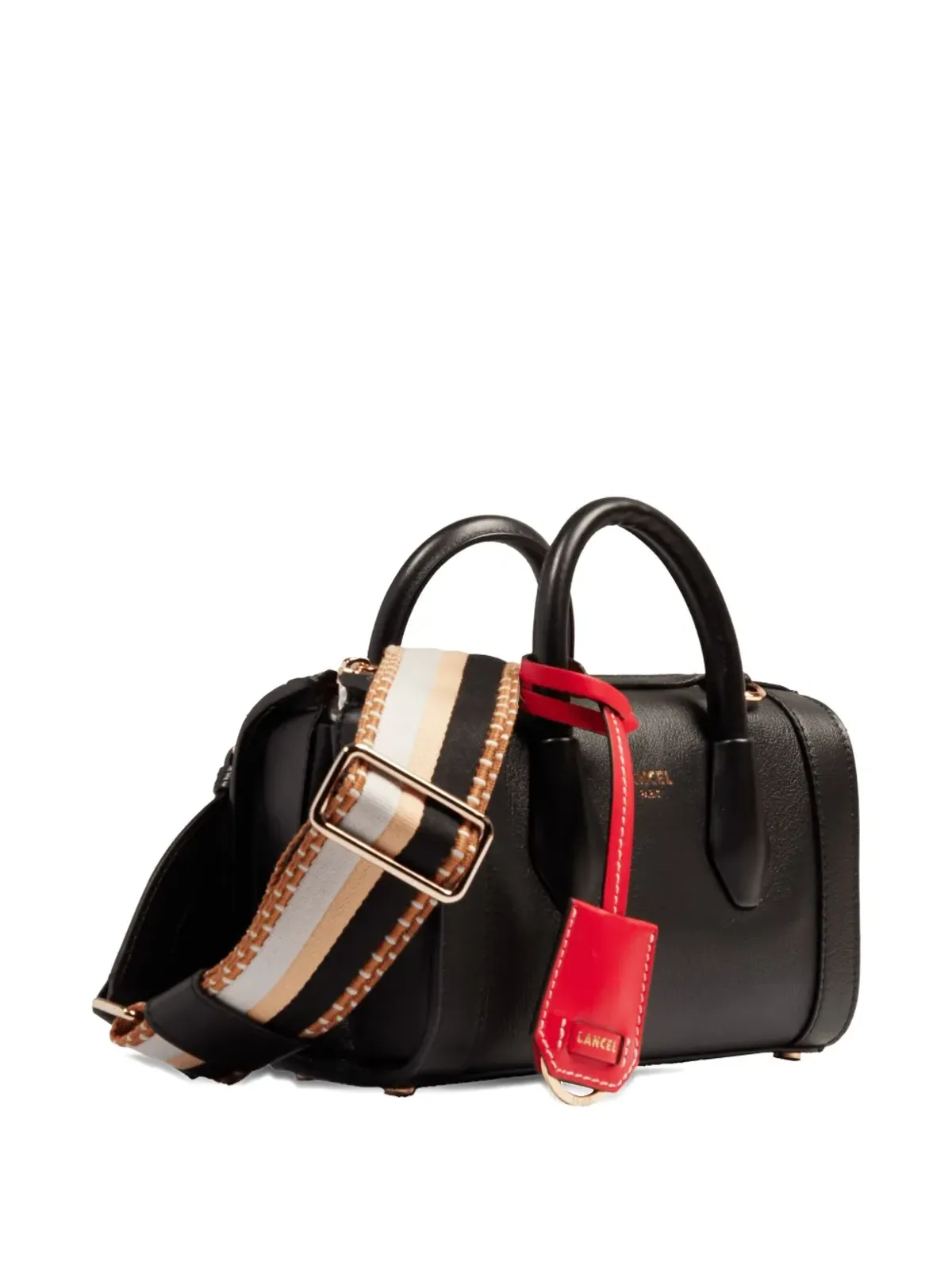 Lancel BCBG レザー トップハンドル トートバッグ - 画像3