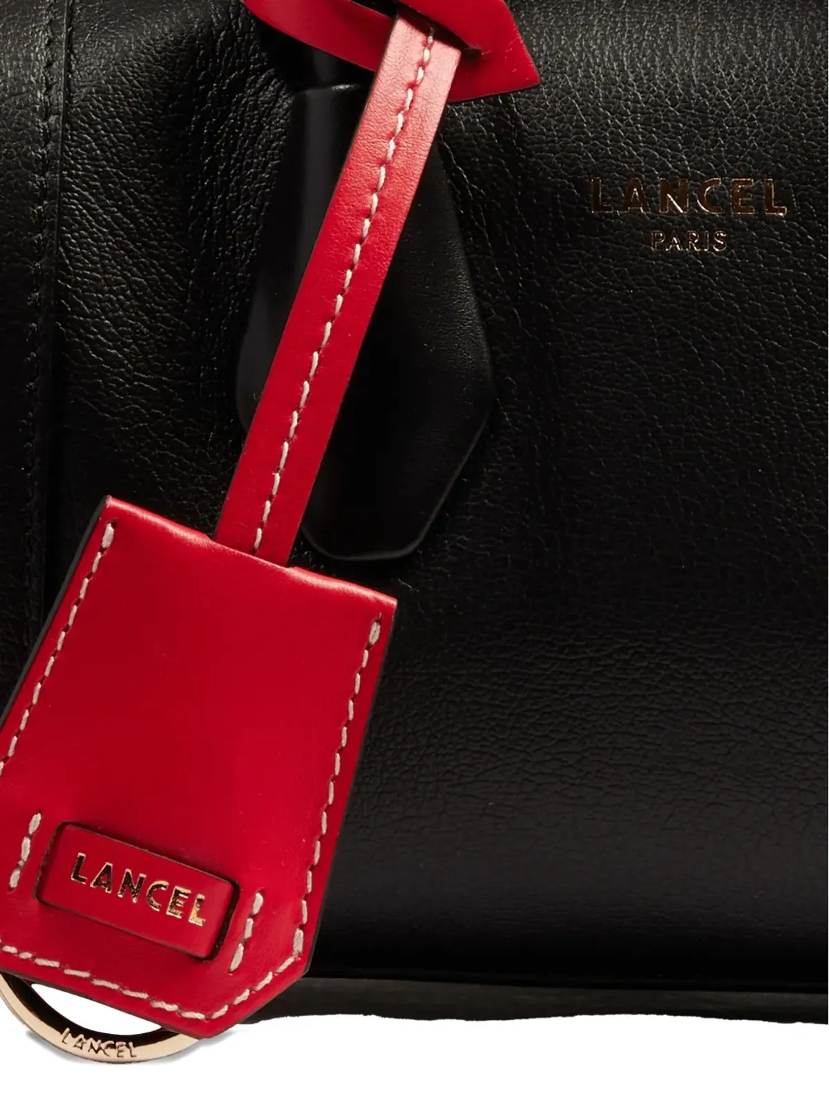 Lancel BCBG レザー トップハンドル トートバッグ - 画像4