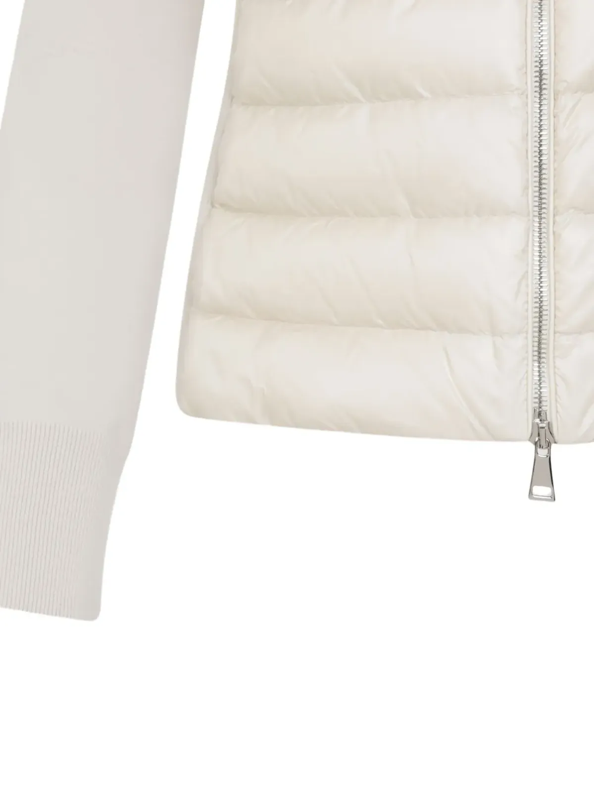 Moncler キルテッドニットパネルジャケット - 画像5