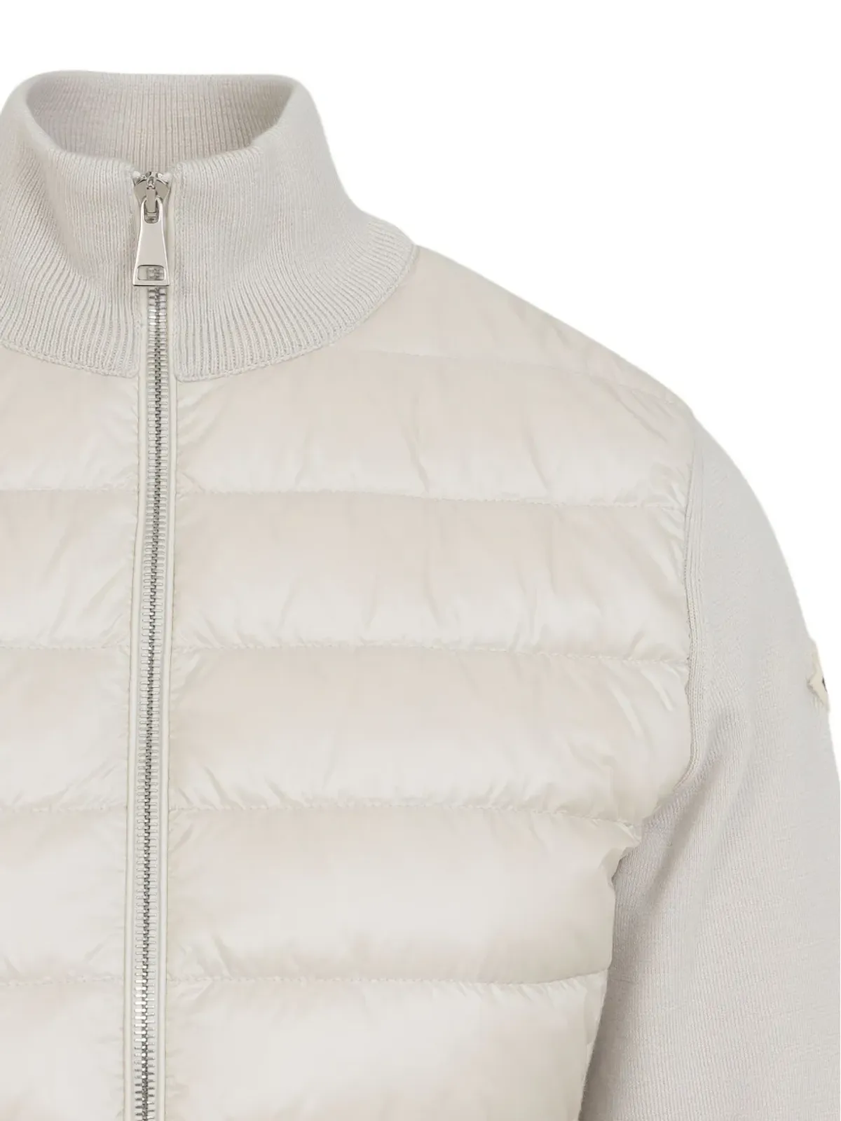 Moncler キルテッドニットパネルジャケット - 画像3