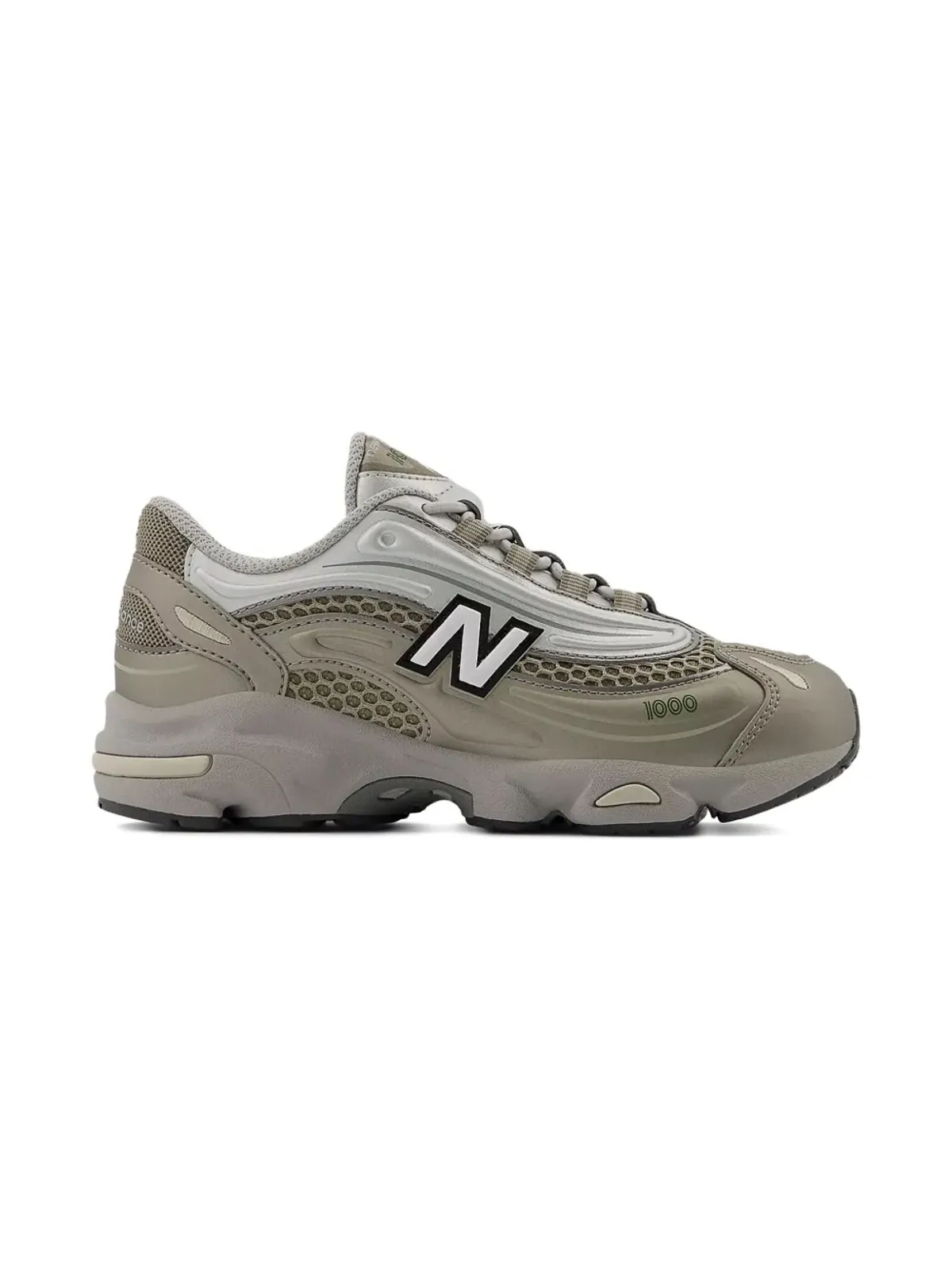 New Balance Kids 1000 バンジー スニーカー - グレー - 画像2