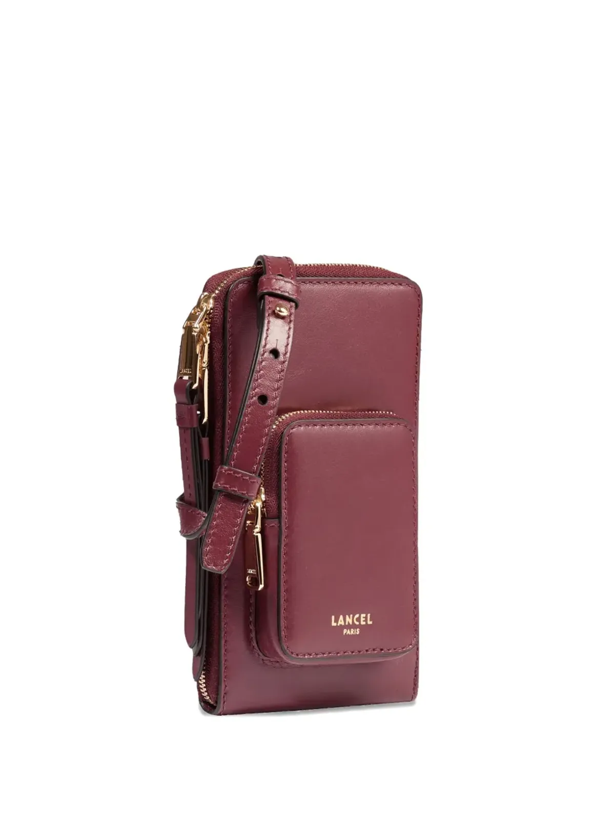 Lancel Origamiジップファスナー付きポケットミニバッグ - 画像1