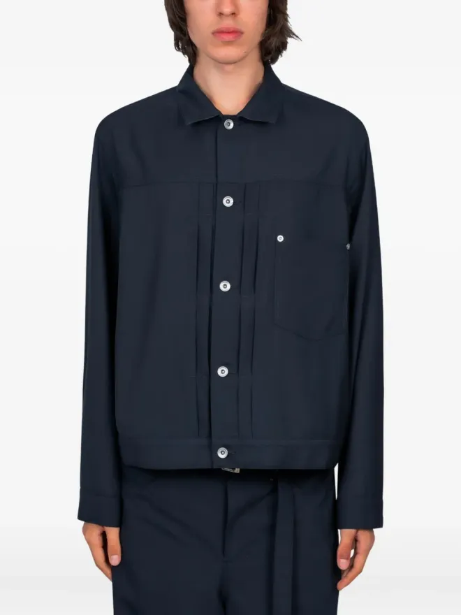 sacai sacai プリーツポケットジャケットの商品画像