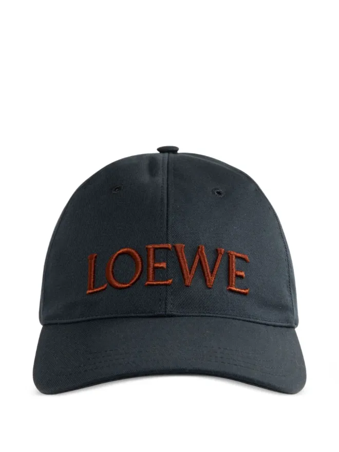 LOEWE LOEWE ロゴ刺繍ベースボールキャップの商品画像