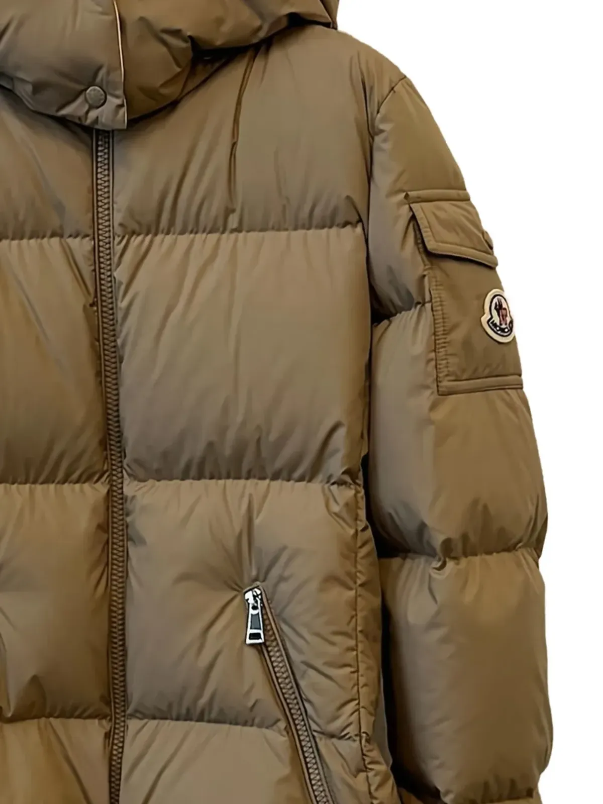 Moncler Fourmines フード付きキルティングジャケット - 画像2