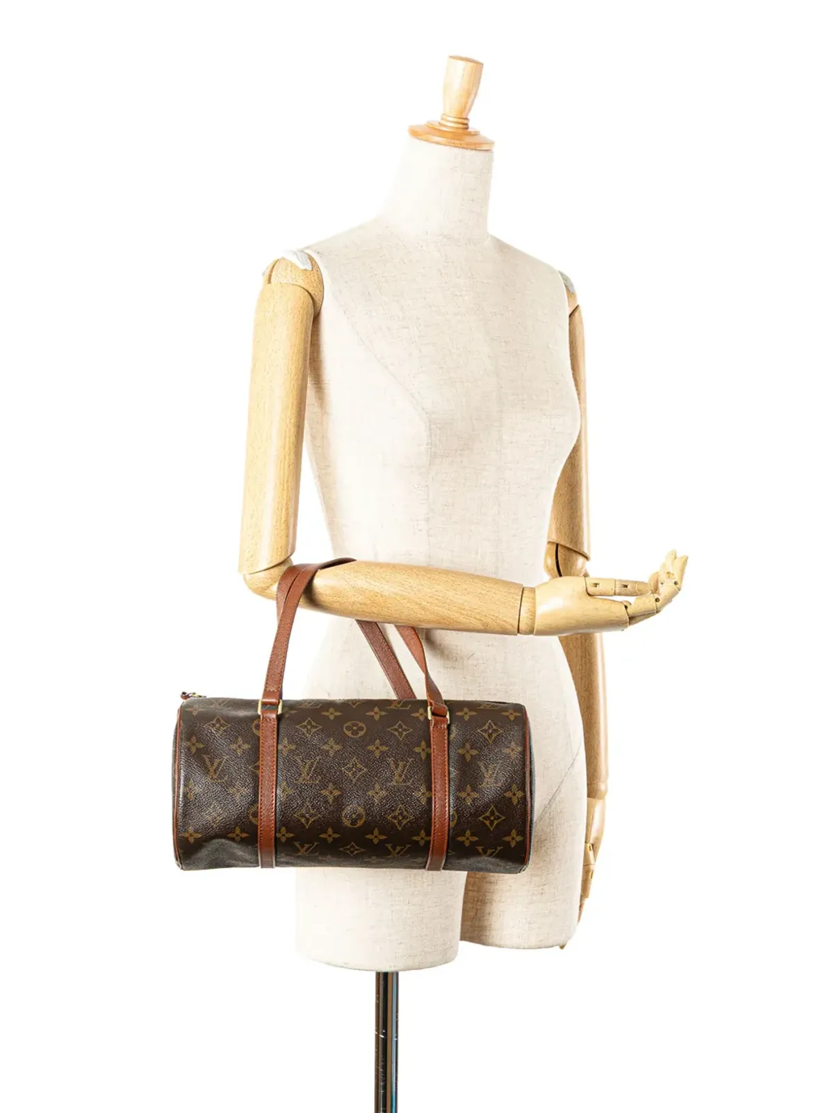 Louis Vuitton Pre-Owned 2004 Monogram Papillon 30 ハンドバッグ - Brown - 画像2