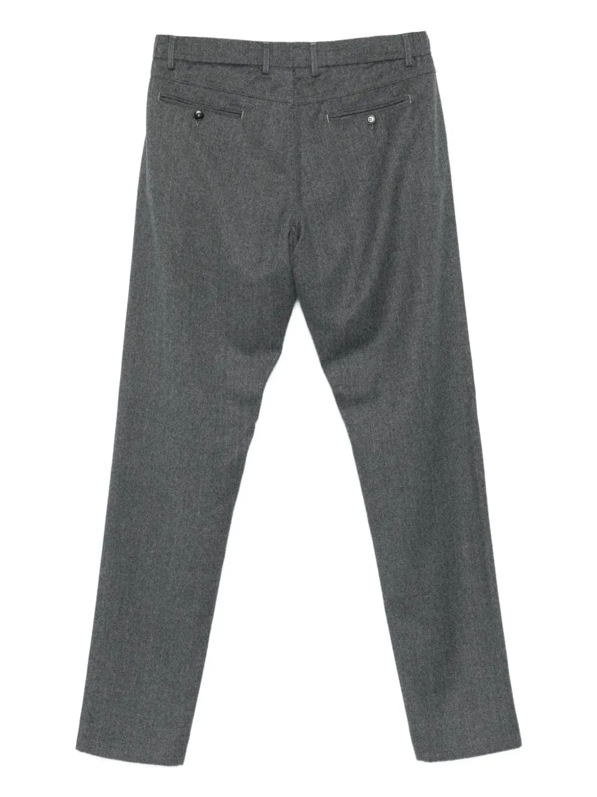 Canali ドローストリング ウールパンツ - 画像2