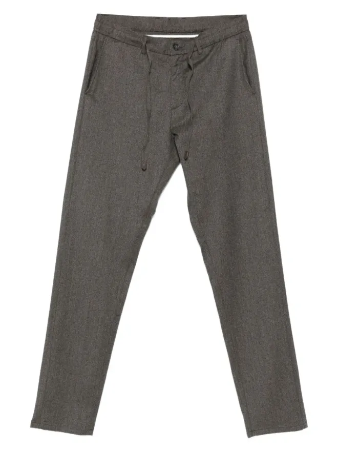 Canali Canali ドローコード付きウエストパンツの商品画像