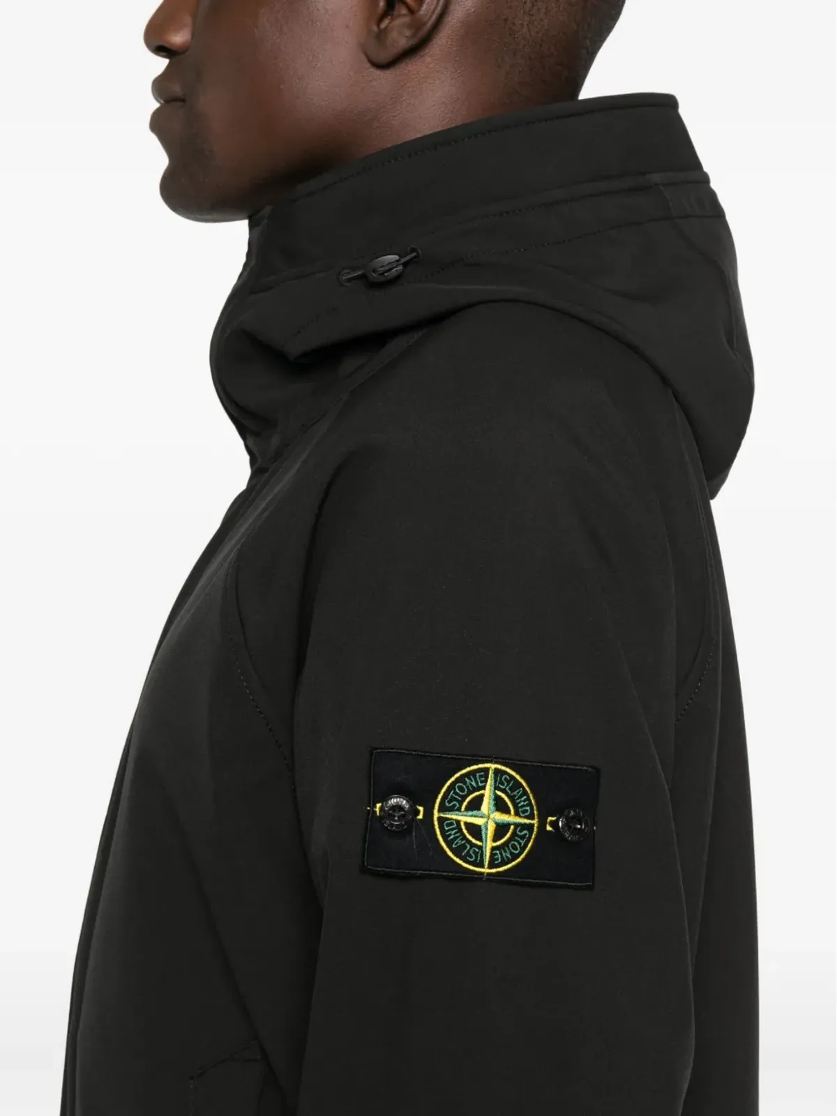Stone Island ソフトシェル フード付きパーカ - 画像5