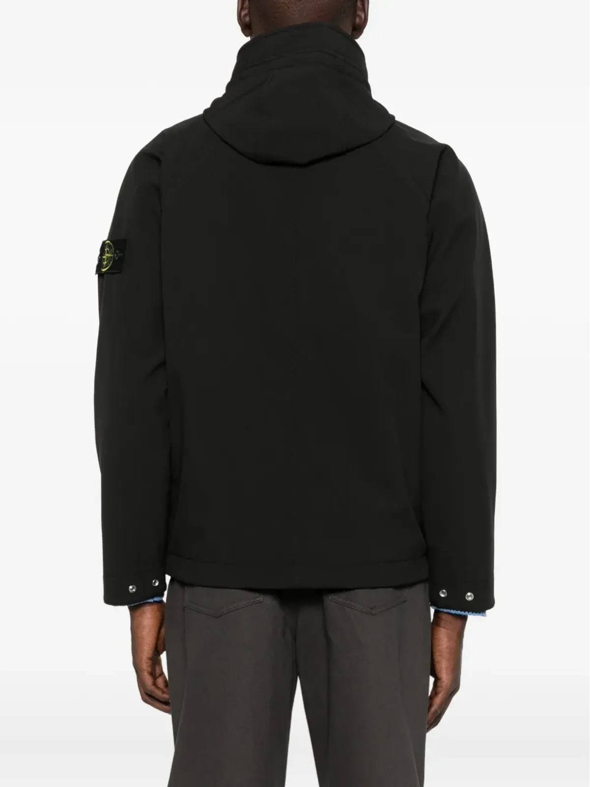 Stone Island ソフトシェル フード付きパーカ - 画像4