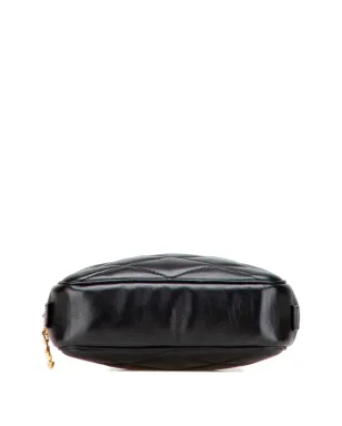 Saint Laurent Pre-Owned 2021年 キルティングラムスキン ロリタ コスメポーチ ブラック - サムネイル3
