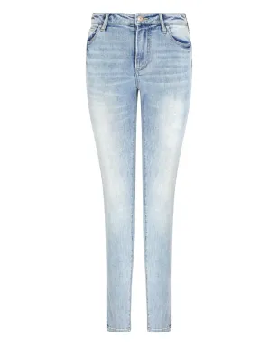 Armani Exchange ライトウォッシュ ブルーのスキニージーンズ - サムネイル1