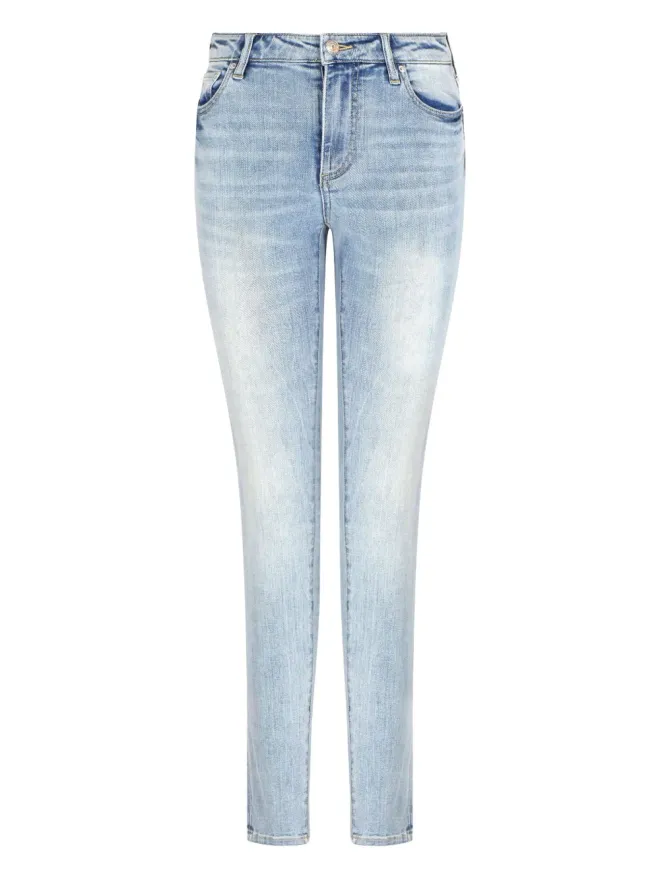Armani Exchange Armani Exchange ライトウォッシュ ブルーのスキニージーンズの商品画像