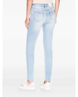 Armani Exchange ライトウォッシュ ブルーのスキニージーンズ - サムネイル4