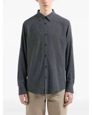 Armani Exchange 幾何学模様のシャツ - サムネイル3