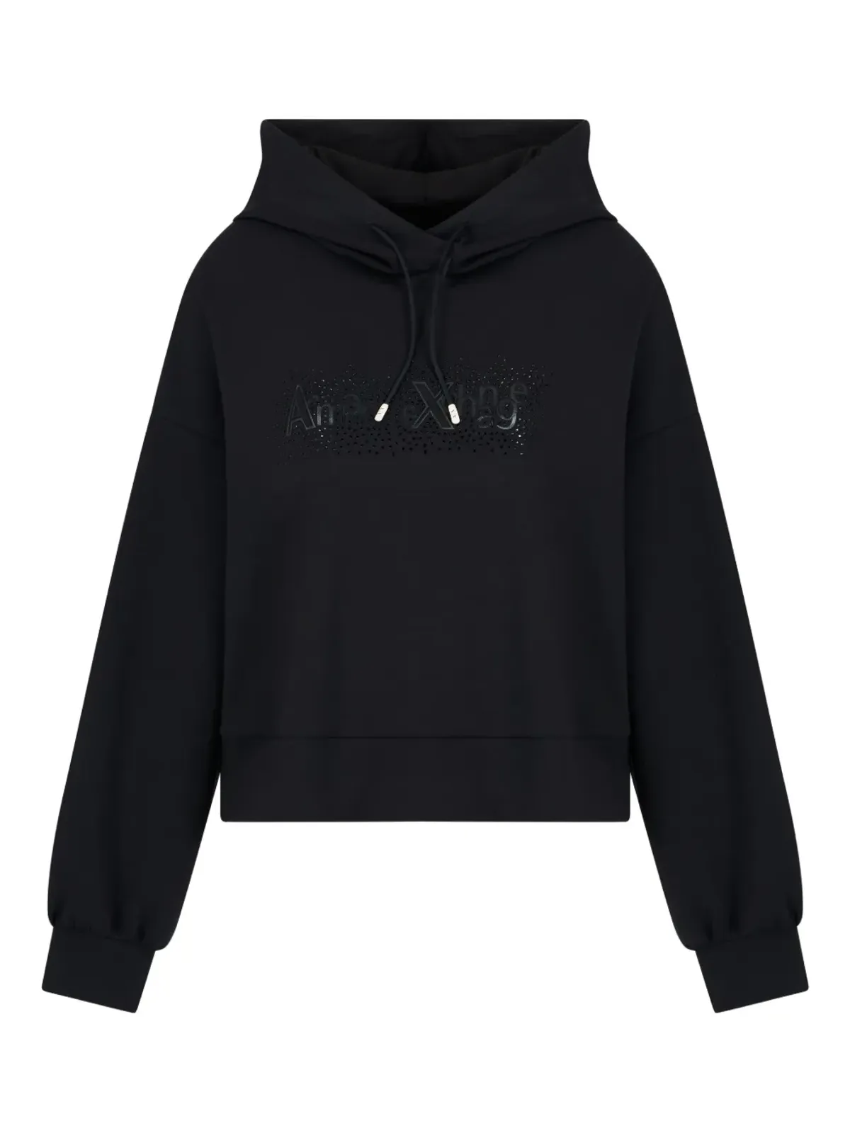 Armani Exchange クリスタル装飾フーディ - 画像1