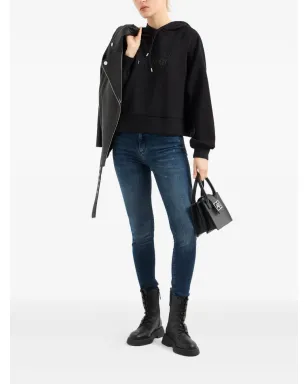 Armani Exchange クリスタル装飾フーディ - サムネイル2