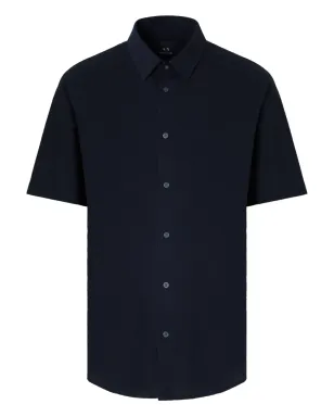 Armani Exchange ショートスリーブシャツ - ブラック - サムネイル1