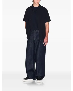 Armani Exchange ショートスリーブシャツ - ブラック - サムネイル2