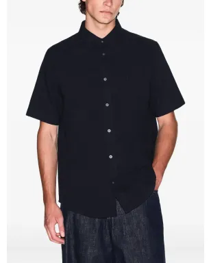 Armani Exchange ショートスリーブシャツ - ブラック - サムネイル3