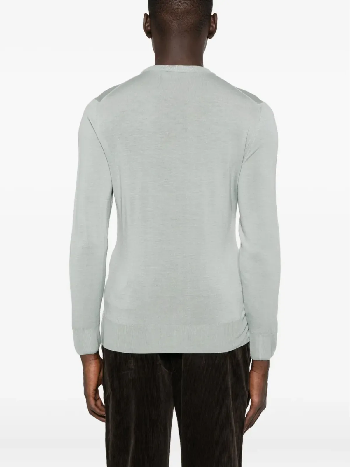 Canali ラウンドネック ウールセーター - 画像4